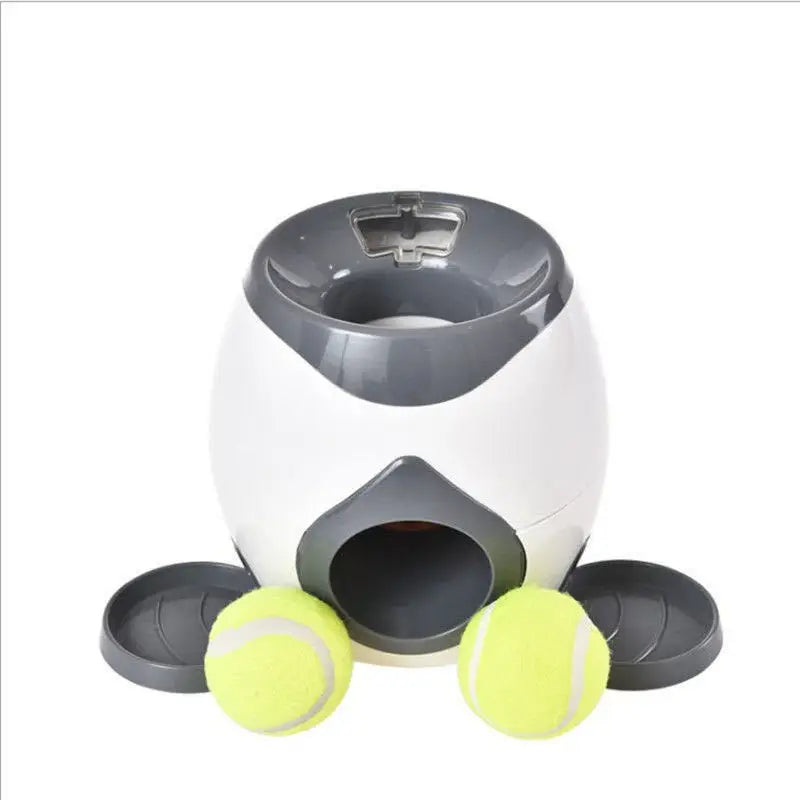 Pet Dog Toys,Electronic Usb Dog Two Tennis,Food rewards, Dog Interactive Training, Intelligent Automatic Food Leakage Device