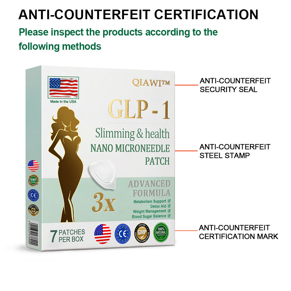 QIAWI™ NIDDK-Tirzepatide 🍃GLP-1 Slimming & 🌿Health Nano Microneedle Patch – 🔥Now 60% OFF!