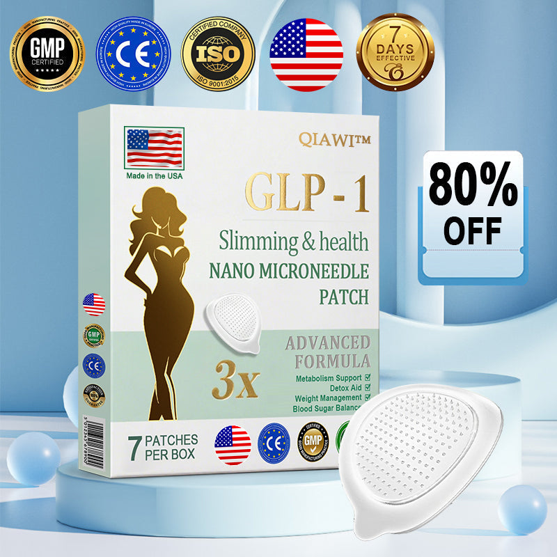 QIAWI™ NIDDK-Tirzepatide 🍃GLP-1 Slimming & 🌿Health Nano Microneedle Patch – 🔥Now 60% OFF!